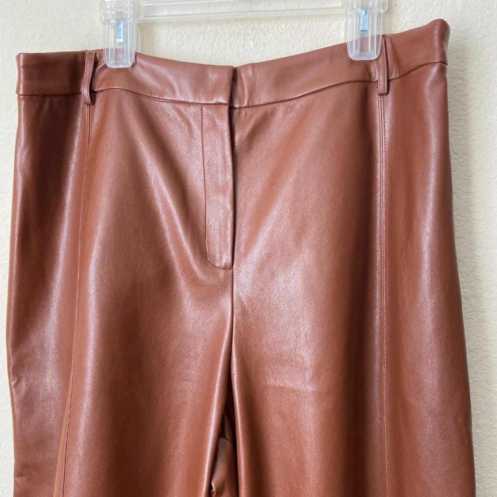 Anthropologie 3X Avec Les Filles Davina Faux Leather Culottes Shorts - Picture 5 of 8